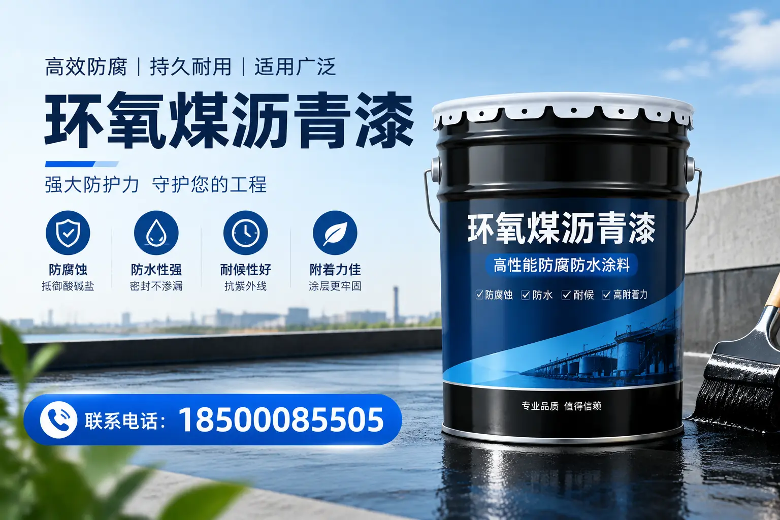 环氧煤沥青漆的施工方法详解,助力文山企业高效完成项目